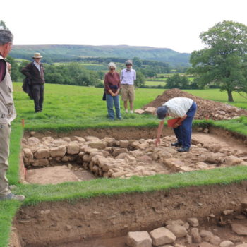 Kildale chapel excavation [John Watts]